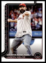 2025 Topps First Pitch #FP-1 Jason Kelce