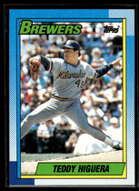 1990 Topps Base Set #15 Teddy Higuera