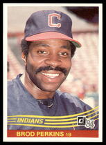 1984 Donruss Base Set #276 Brod Perkins