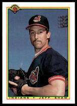 1990 Bowman Base Set #329 Jeff Shaw
