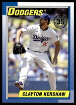 2025 Topps 1990 Topps #T90-61 Clayton Kershaw
