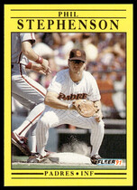 1991 Fleer Base Set #545 Phil Stephenson