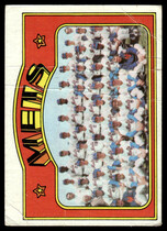 1972 Topps Base Set #362 Mets Team