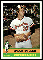 1976 Topps Base Set #555 Dyar Miller