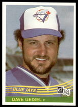 1984 Donruss Base Set #645 Dave Geisel