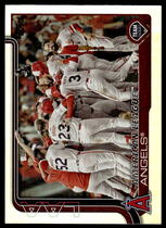 2025 Topps Rainbow Foilboard #85 Los Angeles Angels Team Card