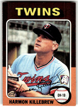 1975 Topps Base Set #640 Harmon Killebrew