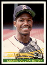 1984 Donruss Base Set #457 Oil Can Boyd