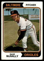 1974 Topps Base Set #235 Dave McNally