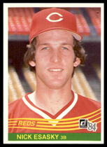 1984 Donruss Base Set #602 Nick Esasky