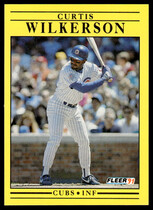 1991 Fleer Base Set #438 Curtis Wilkerson