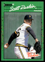 1990 Donruss Rookies #27 Scott Ruskin