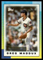 1990 Topps Mini Leaders #50 Greg Maddux