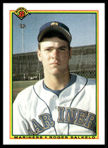 1990 Bowman Base Set #465 Roger Salkeld