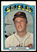 1972 Topps Base Set #527 Dave Leonhard