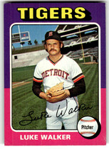 1975 Topps Base Set #474 Luke Walker