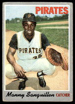 1970 Topps Base Set #188 Manny Sanguillen