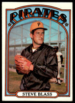 1972 Topps Base Set #320 Steve Blass