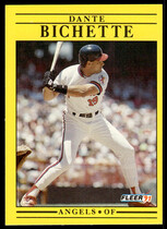 1991 Fleer Base Set #307 Dante Bichette
