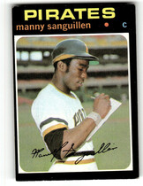 1971 Topps Base Set #480 Manny Sanguillen