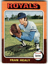 1975 Topps Base Set #251 Fran Healy