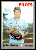 1970 Topps Base Set #393 John Gelnar
