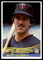 1984 Donruss Base Set #438 Scott Ullger