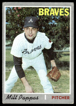1970 Topps Base Set #576 Milt Pappas