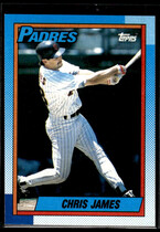 1990 Topps Base Set #178 Chris James