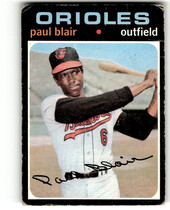 1971 Topps Base Set #53 Paul Blair
