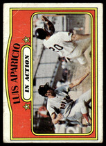 1972 Topps Base Set #314 Luis Aparicio