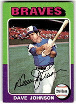 1975 Topps Base Set #57 Davey Johnson