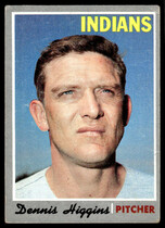 1970 Topps Base Set #257 Dennis Higgins
