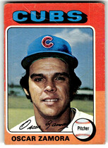 1975 Topps Base Set #604 Oscar Zamora