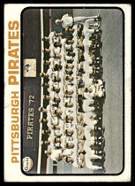 1973 Topps Base Set #26 Pirates Team