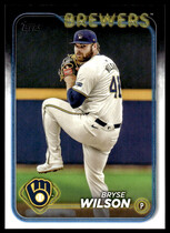 2024 Topps Update #US45 Bryse Wilson