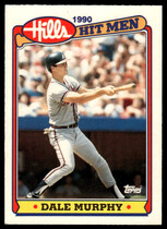 1990 Topps Hills Hit Men #16 Dale Murphy