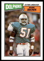 1987 Topps Base Set #245 Mark Brown