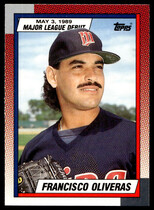 1990 Topps Debut 89 #92 Francisco Oliveras