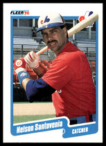 1990 Fleer Base Set #360 Nelson Santovenia
