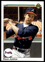 1990 Upper Deck Base Set #711 David Justice