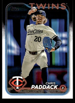 2024 Topps Update #US14 Chris Paddack