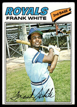 1977 Topps Base Set #117 Frank White