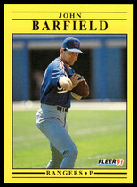 1991 Fleer Update #U-58 John Barfield