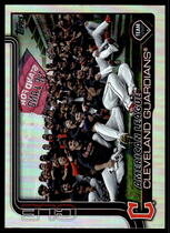 2025 Topps Rainbow Foil Series 2 #612 Cleveland Guardians Team Card
