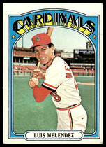 1972 Topps Base Set #606 Luis Melendez
