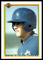 1990 Bowman Base Set #135 Alan Zinter