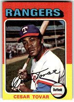 1975 Topps Base Set #178 Cesar Tovar