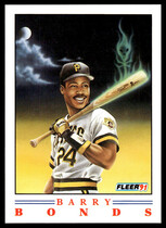 1991 Fleer Pro Visions Factory #1 Barry Bonds