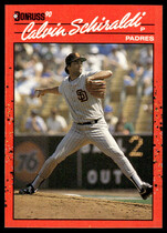 1990 Donruss Base Set #672 Calvin Schiraldi
